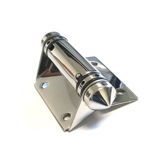 180° Glass-to-Glass Pool Hinge with Normal Spring - 316 Stainless Steel