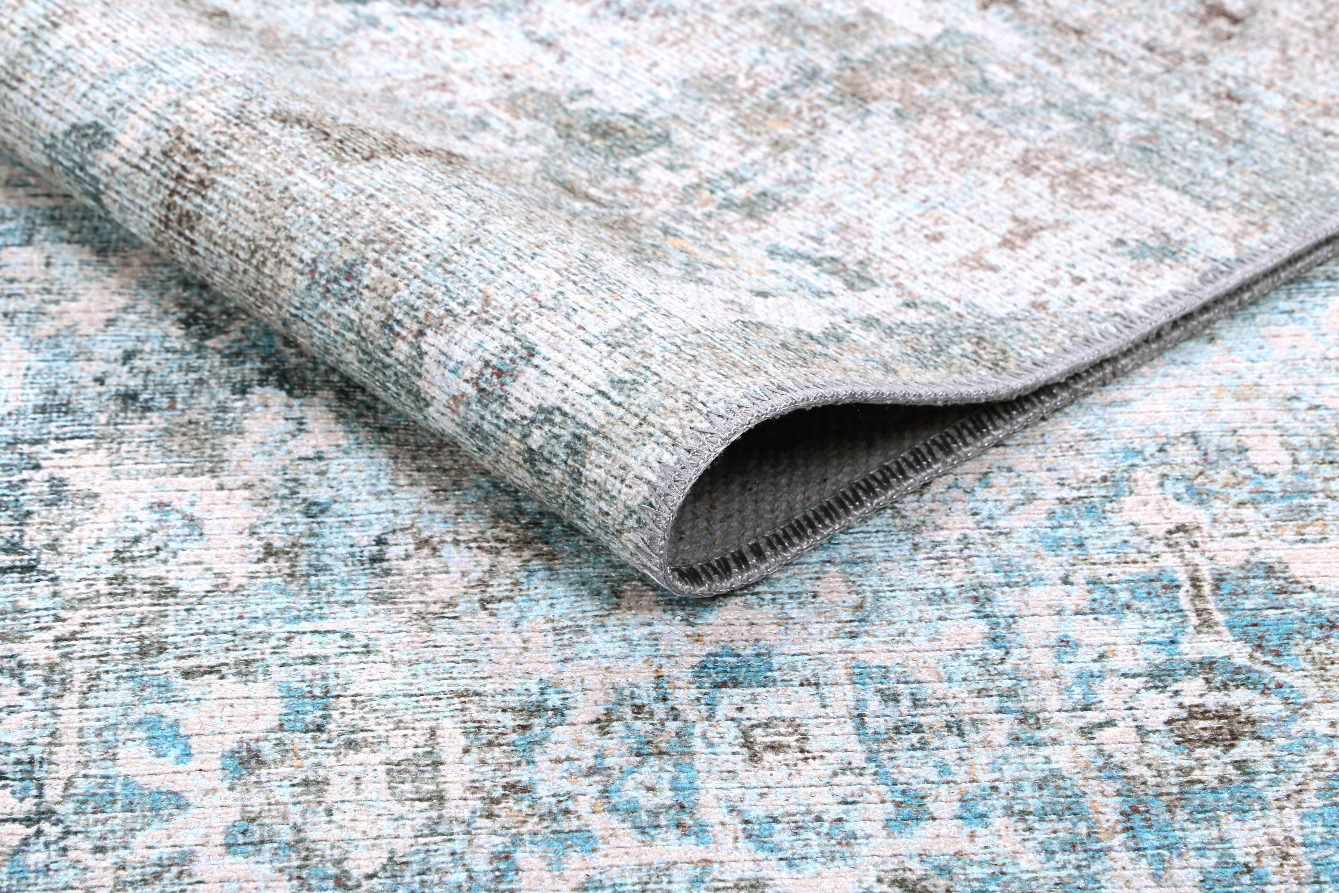 Machine-Washable Heritage Kalina Rug for Busy Families