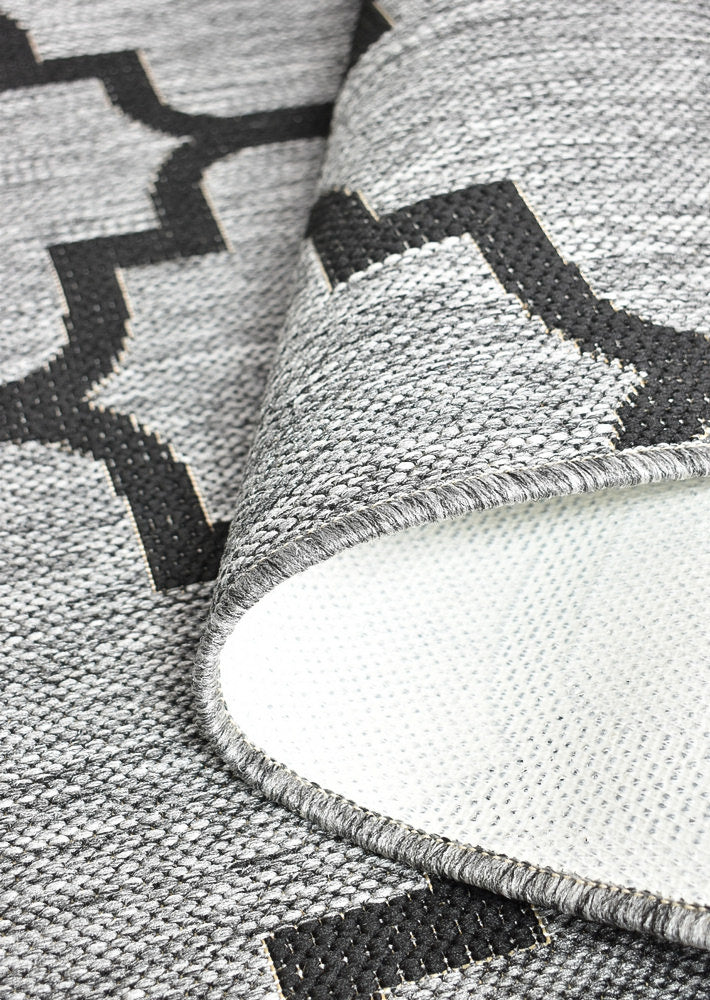 Affordable Alaska Grey Rug - Ideal for Indoors & Outdoors