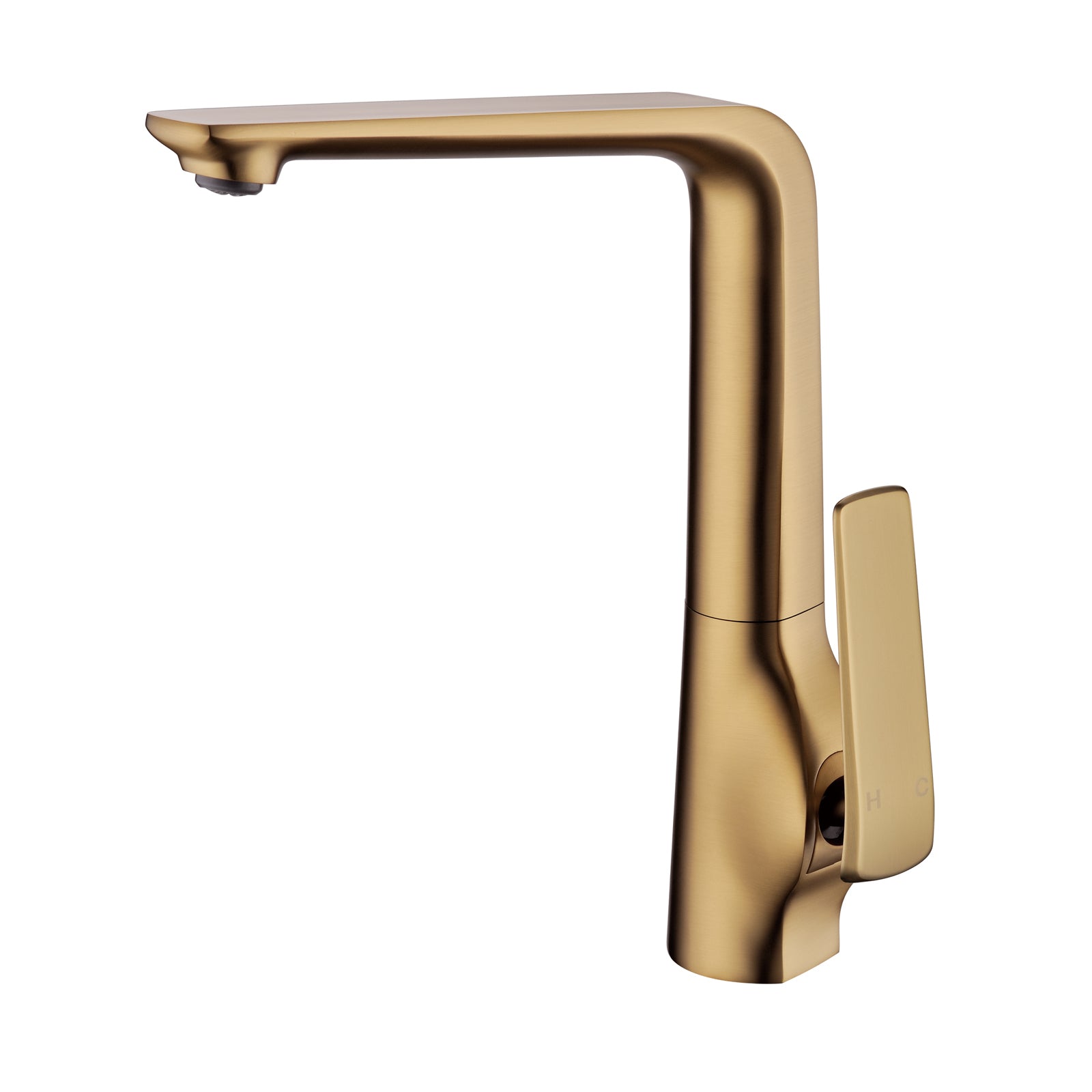 Hot Deal! Esperia Yellow Gold Brushed Kitchen Mixer
