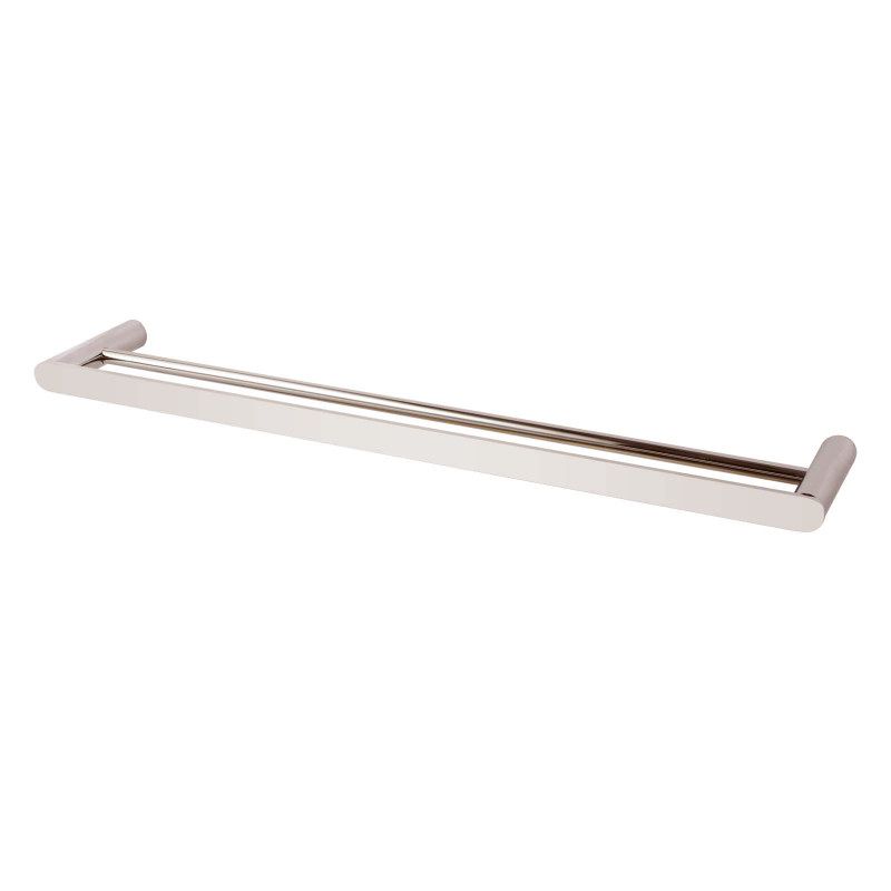 Hot Sale! Esperia 600mm Double Towel Rail in Brushed Nickel Finish