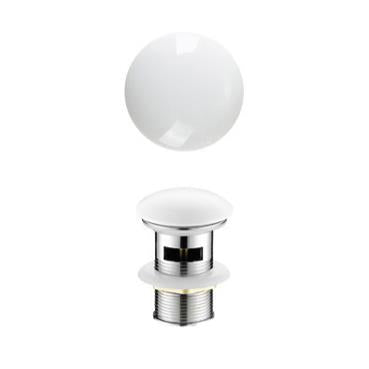 Hot Sale! Ceramic White Pop - Up Waste with Overflow
