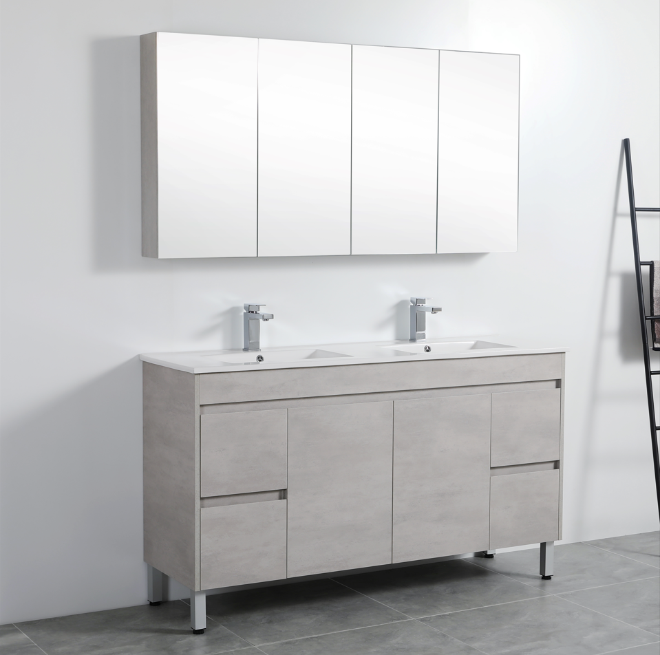 Hot Sale! Poseidon Nova Plywood 1500mm Floor Vanity