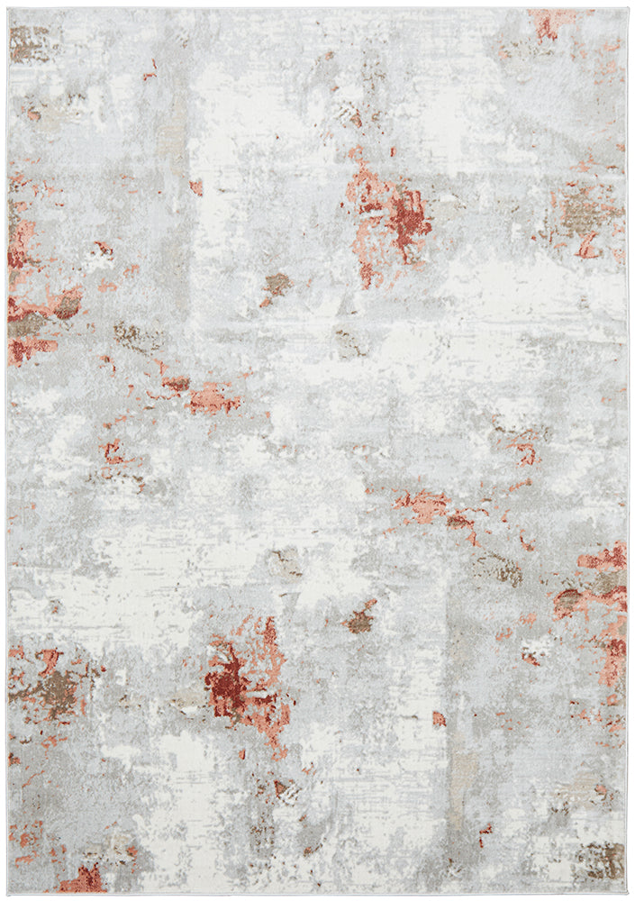 Ultra-Soft Emotion 33 Blush Polyester Rug with Unique Color Blend