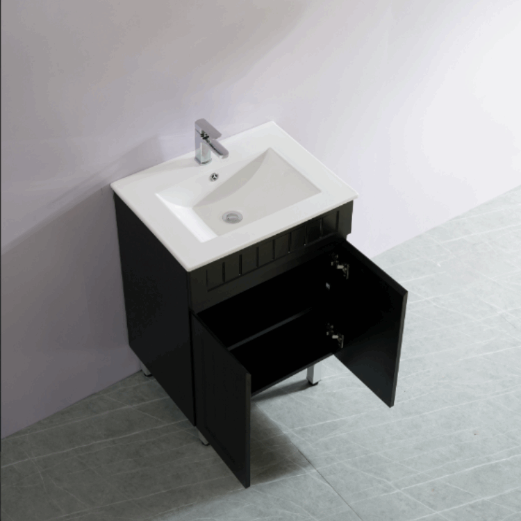 Acacia Shaker PVC Floor Vanity 600 - Premium Quality