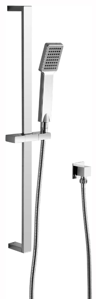 Hot Deal: Chrome Modish Hand Shower on Rail - Clearance Sale