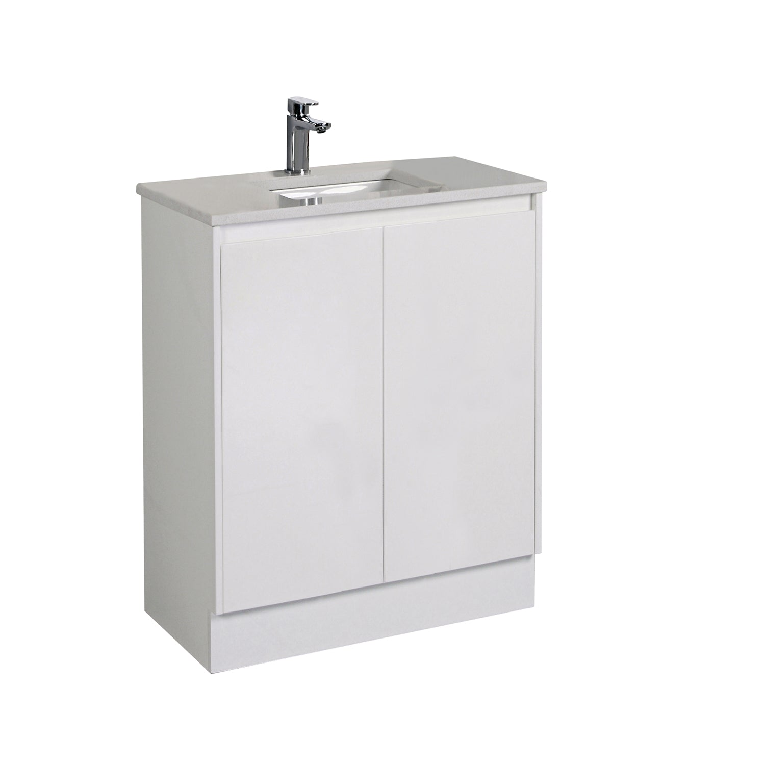 ALICE Gloss White Freestanding Vanity (All Sizes) - Ideal for Bathrooms