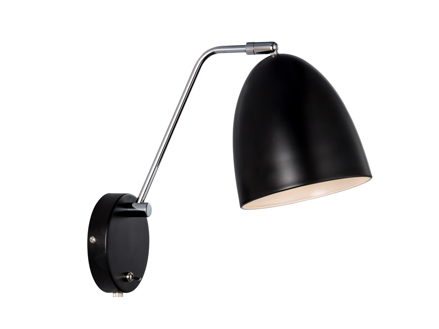 Exclusive Alexander 16 Black Wall Light - Timeless Design with Great Functionality