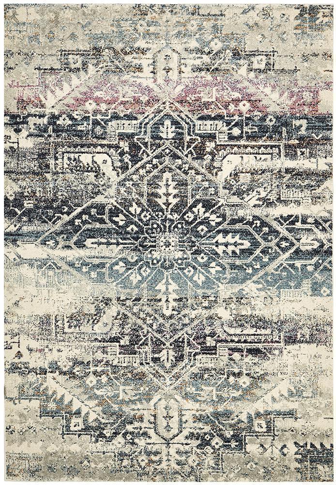 Exclusive Museum Layton Blue Rug - Ideal for High Traffic Areas