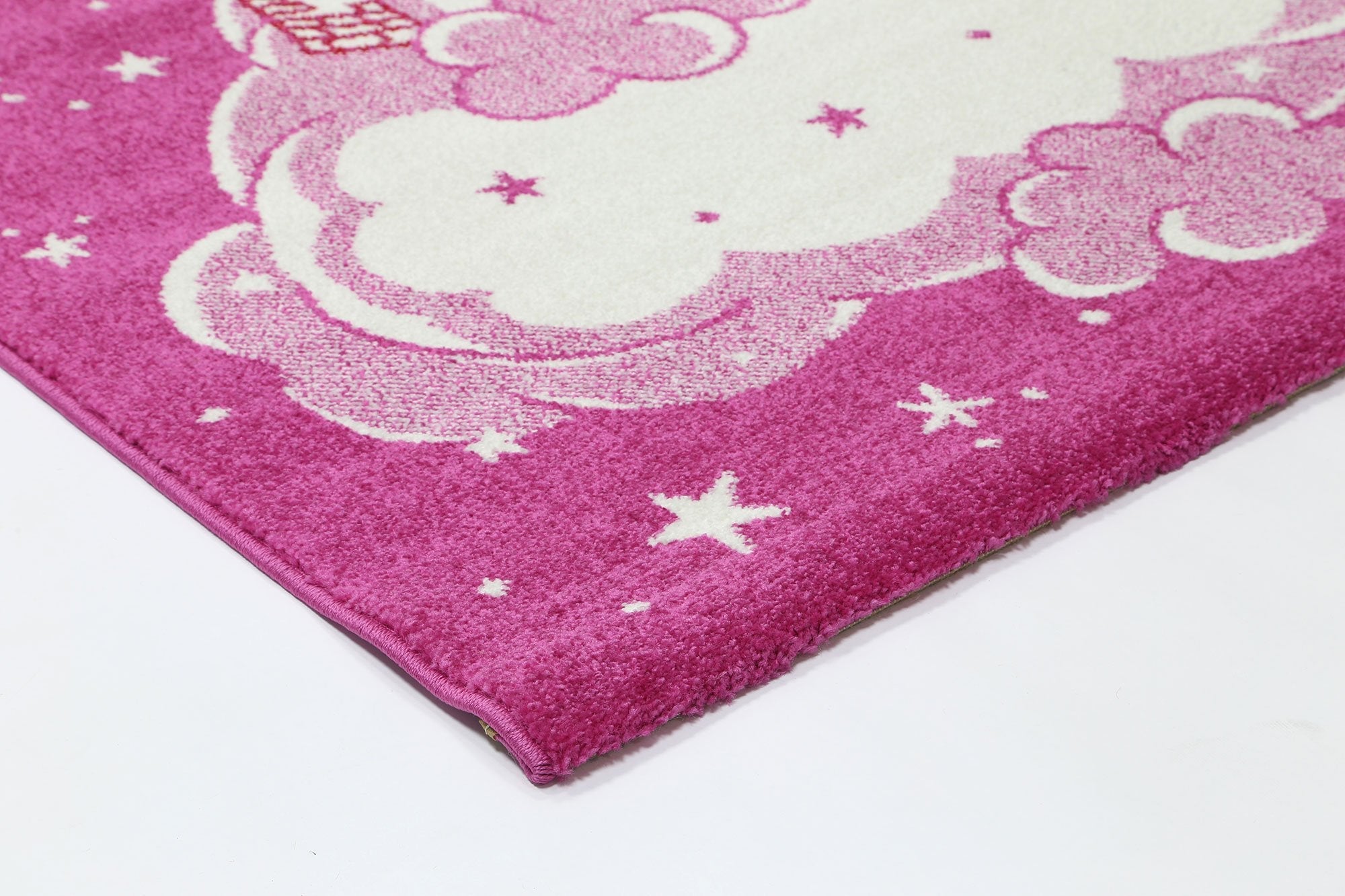 Pink Castle Rug for Lovely Nova Kids