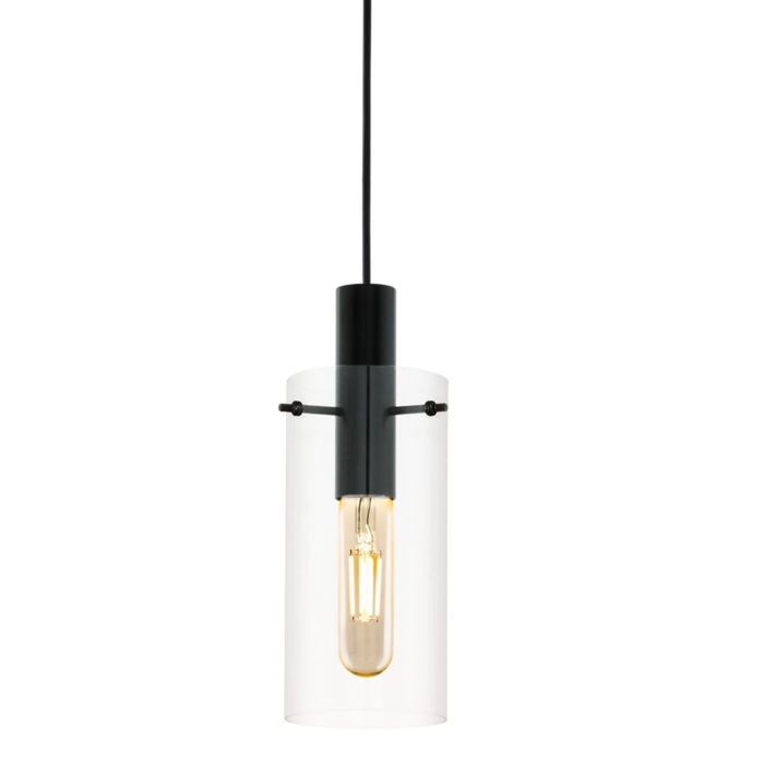 Stylish MONTEFINO 66 Steel Black Pendant Light for Elegant Lighting
