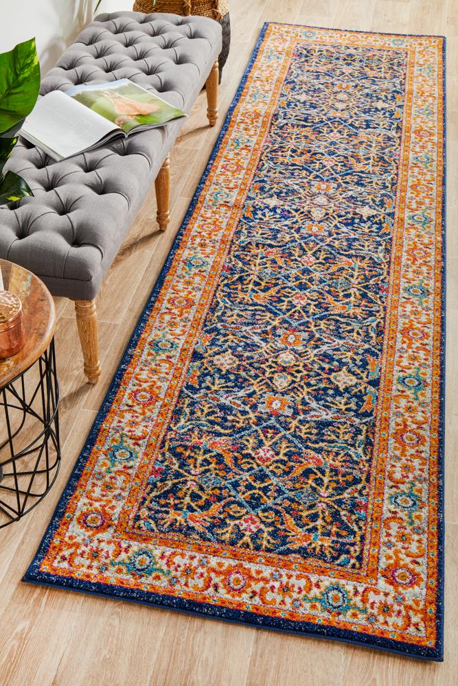 Hot! Evoke Splash Transitional Runner Rug