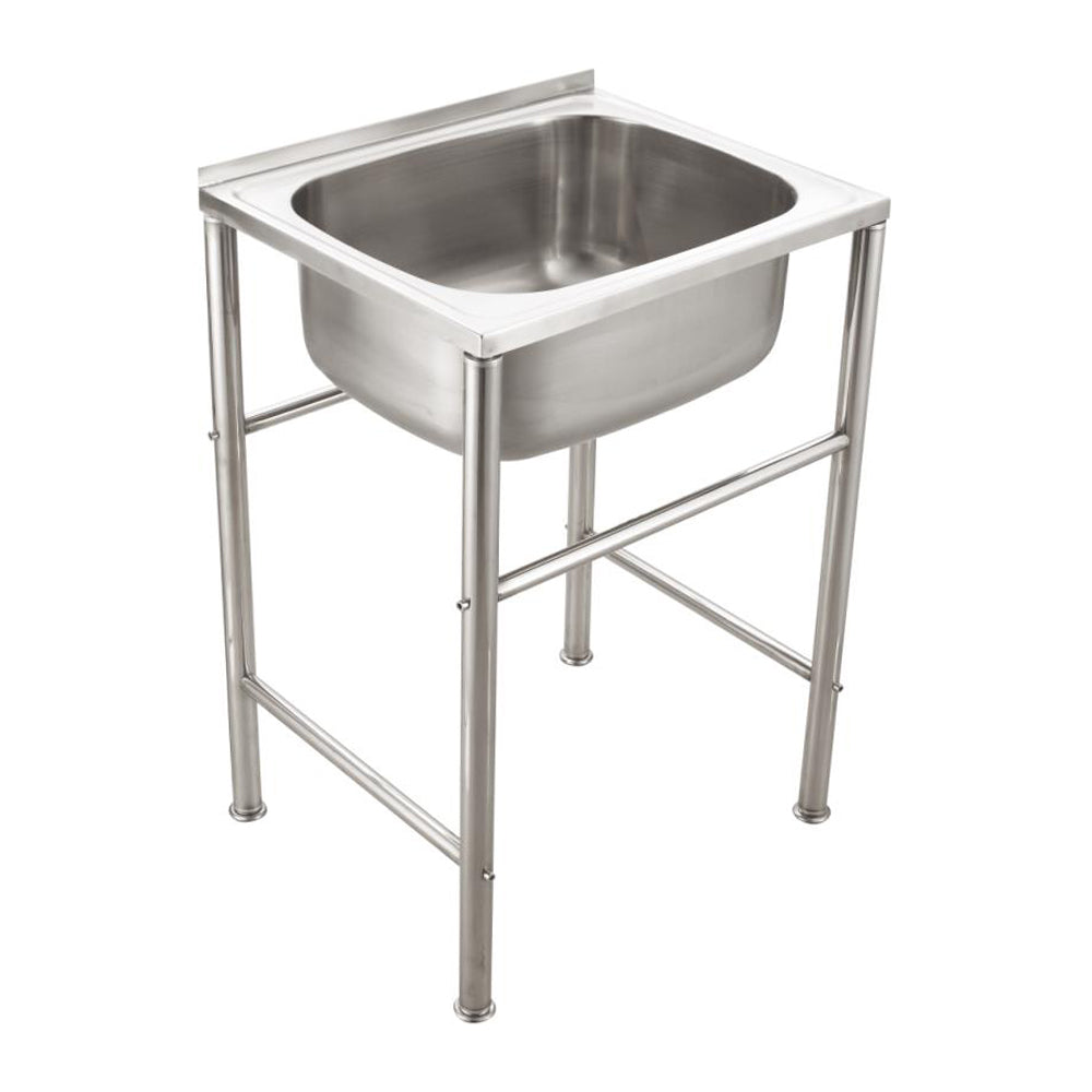 Wall-Mounted Leg Free Standing Cleaners Sink with Ideal Dimensions