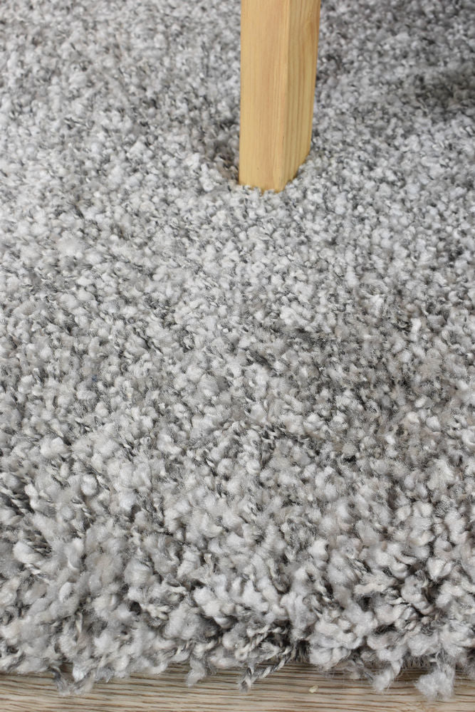 Leona Light Grey Runner Rug - Soft & Trendy