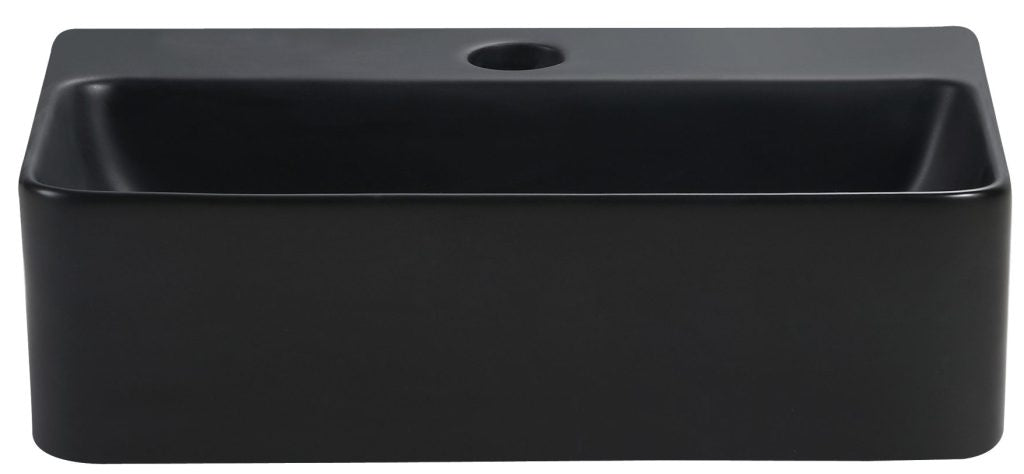 Black Mallory Basin - 365 x 260mm for Kitchen and Bathroom