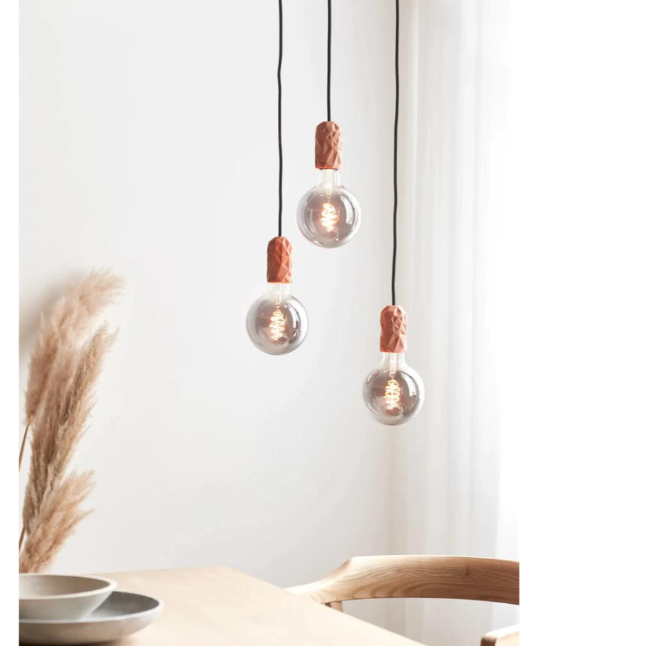Nordlux Terracotta Porcelain Pendant Lamp - Ideal for Indoor Living Rooms