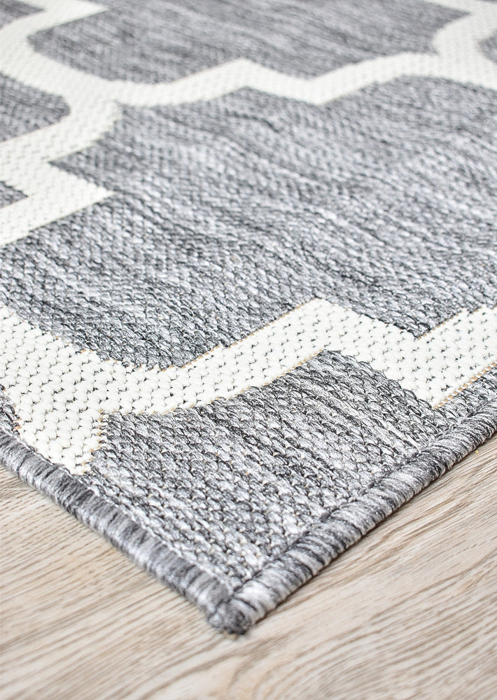 Light Grey Alaska Rug 968 - GU6E: Durable and Washable