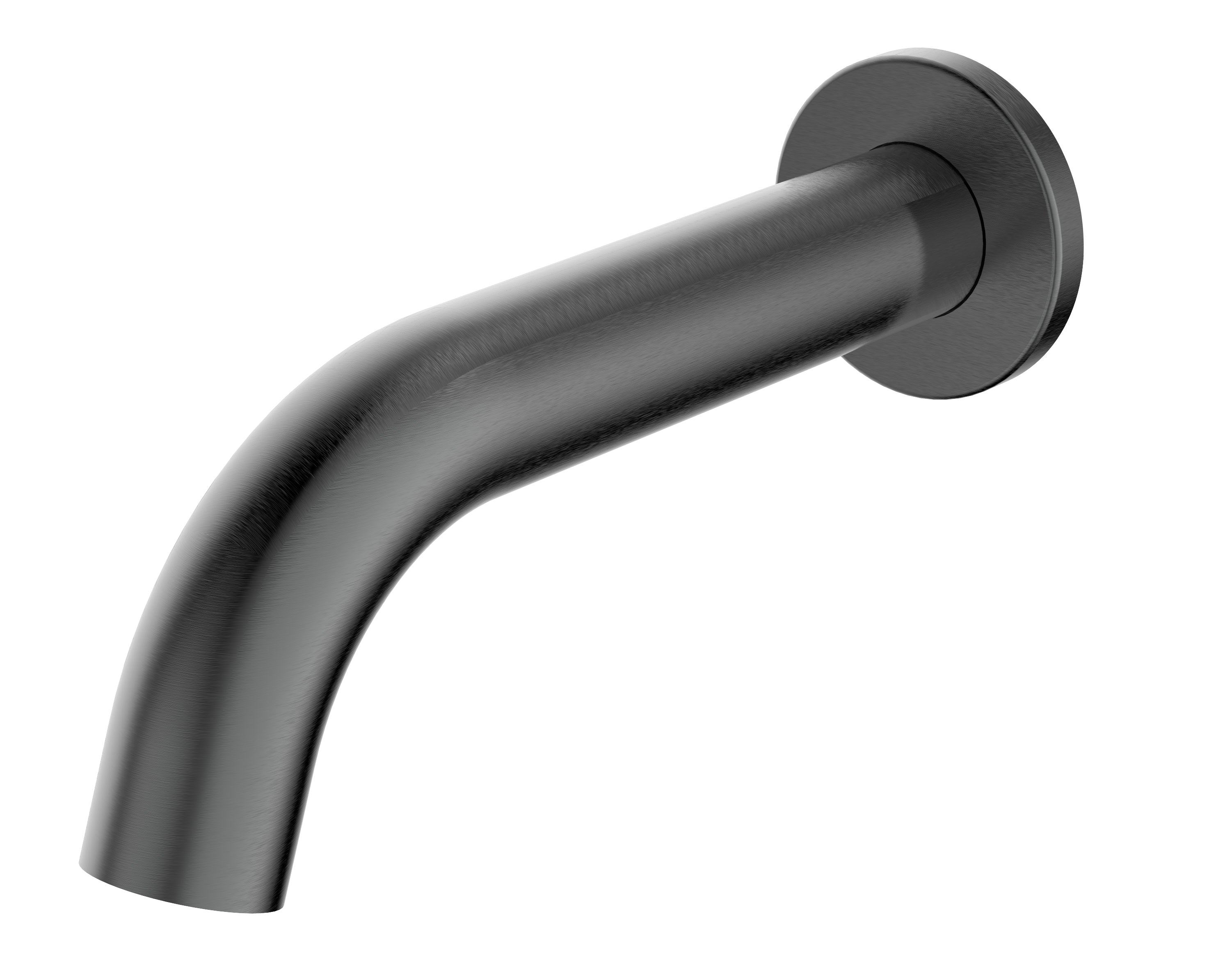 Hali Curve Bath Spout - Brushed Gun Metal, On Sale Now