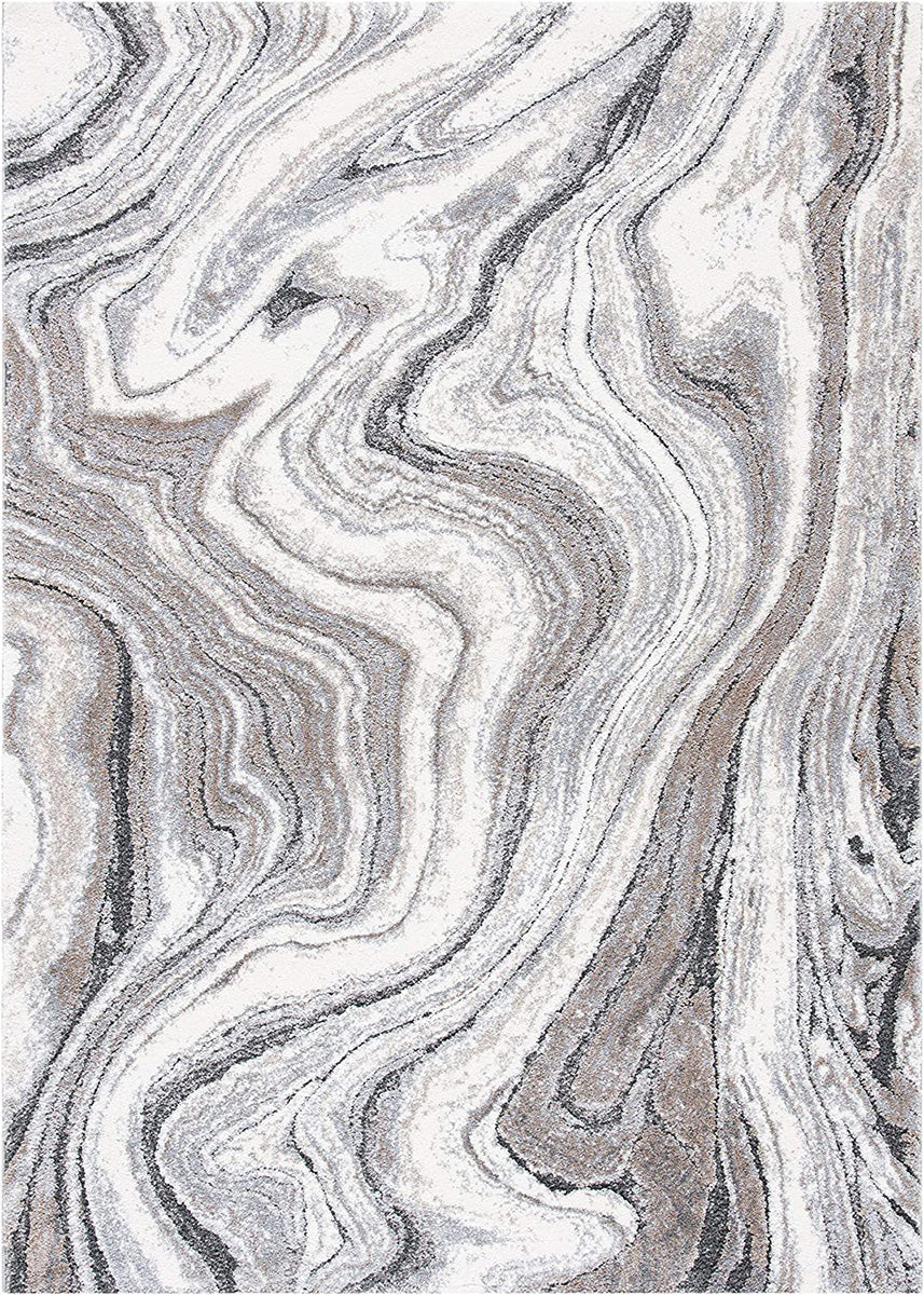 Soft and Luxurious 20mm Pile Mineral Grey Power - Loomed Rug