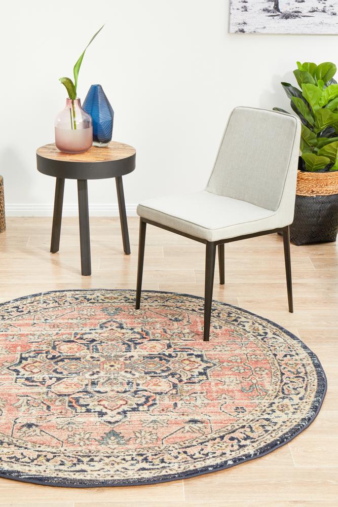 Hot Deal! Legacy Brick Round Polypropylene Rug