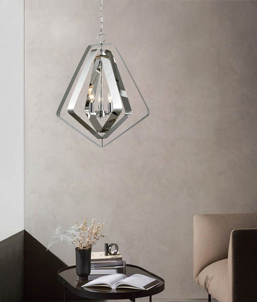 ORBITA: Bohemian Large Polished Nickel Pendant Light - Great Deal