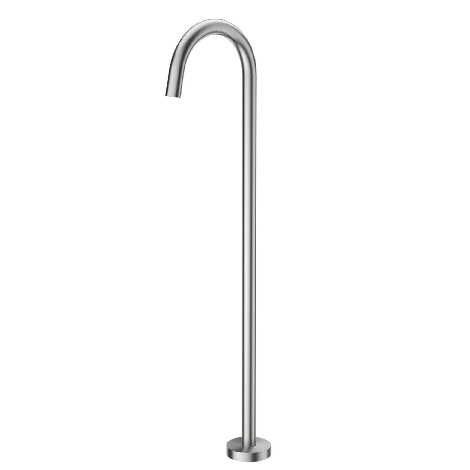 Hot Deal! Brushed Nickel Mica Freestanding Bath Spout