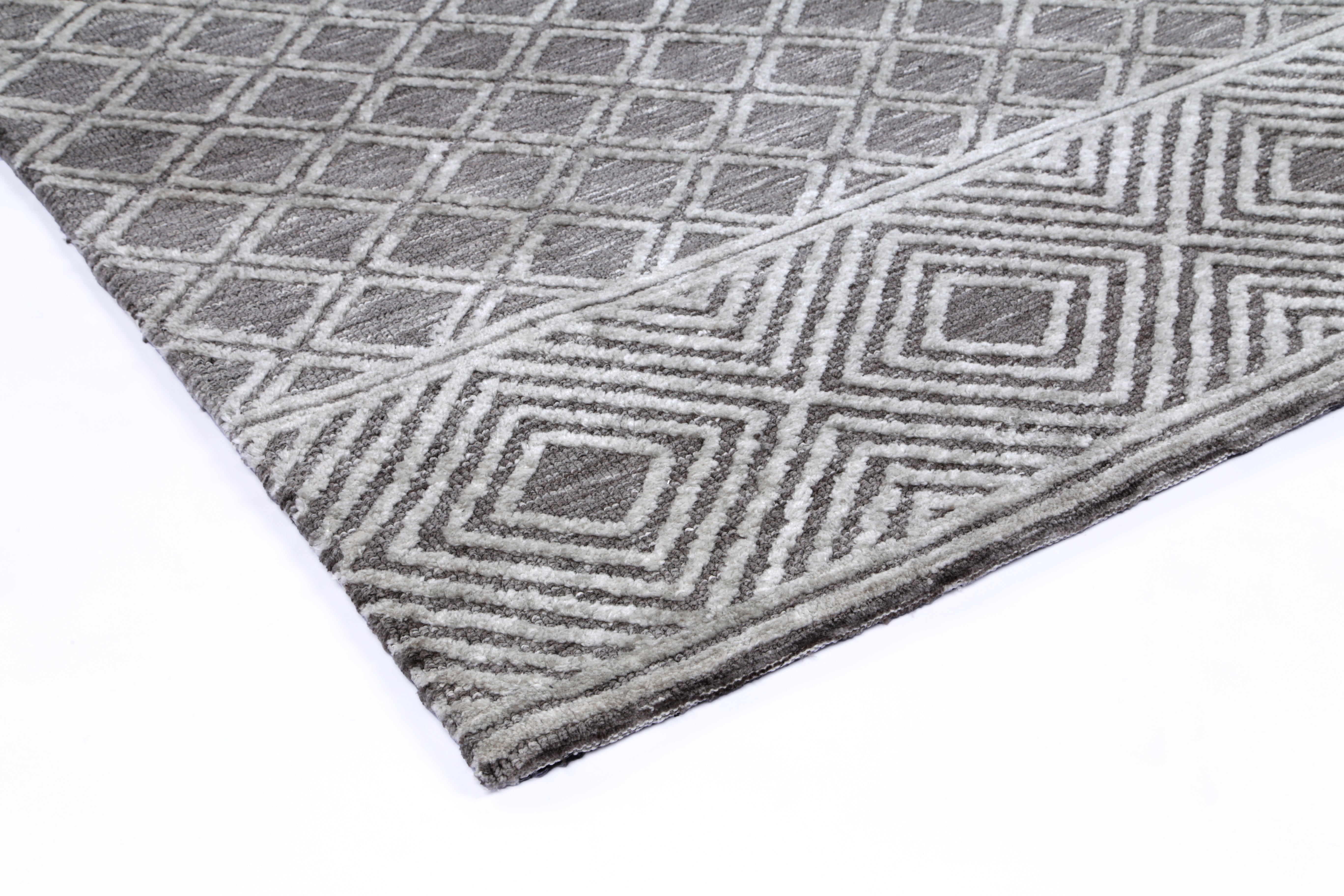 Hot Deal: Ambarsar Grey Cotton Blend Rug