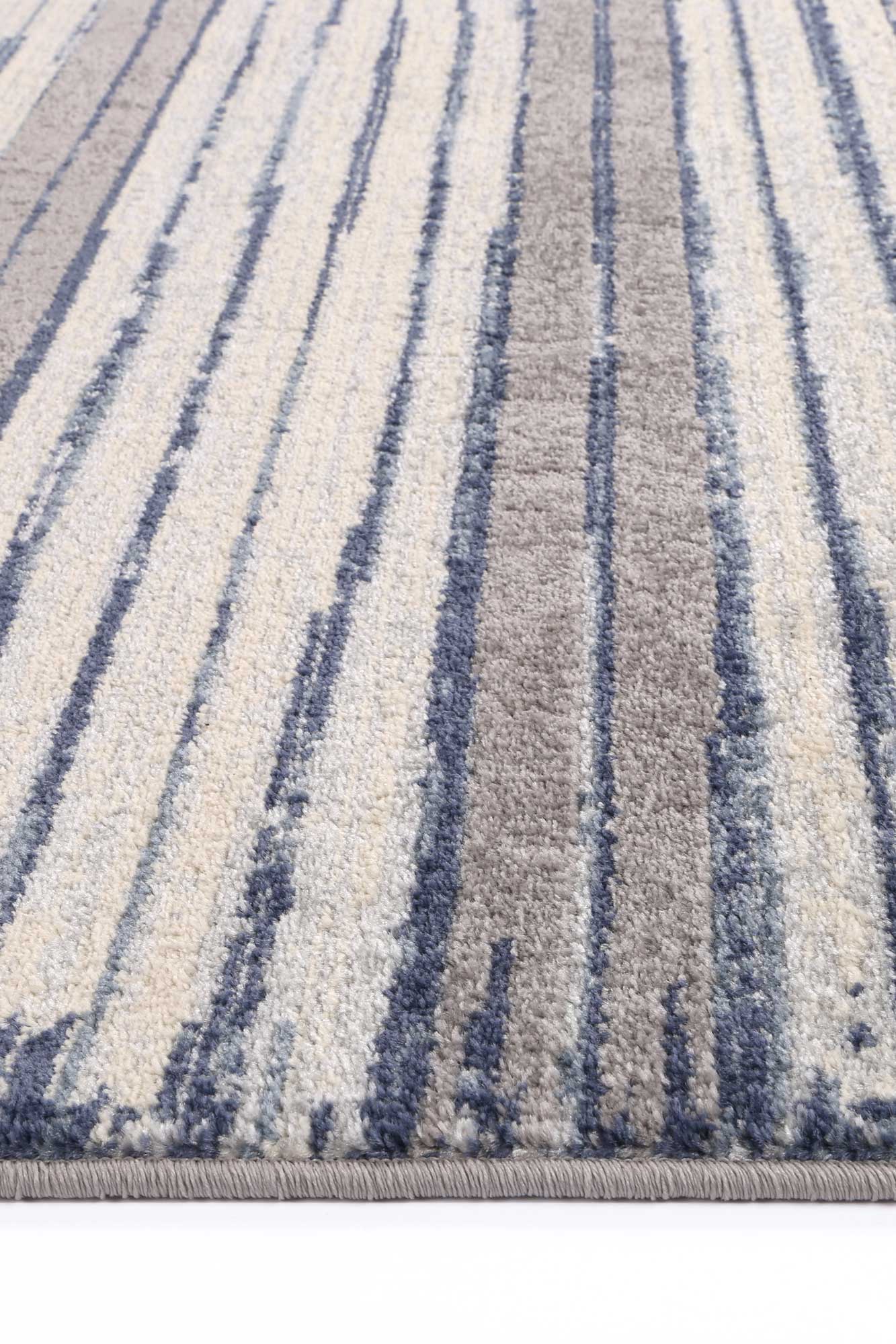Amazing Contemporary Blue Rug from Peru's Cajamarca Region - Easy Clean & Long - Lasting