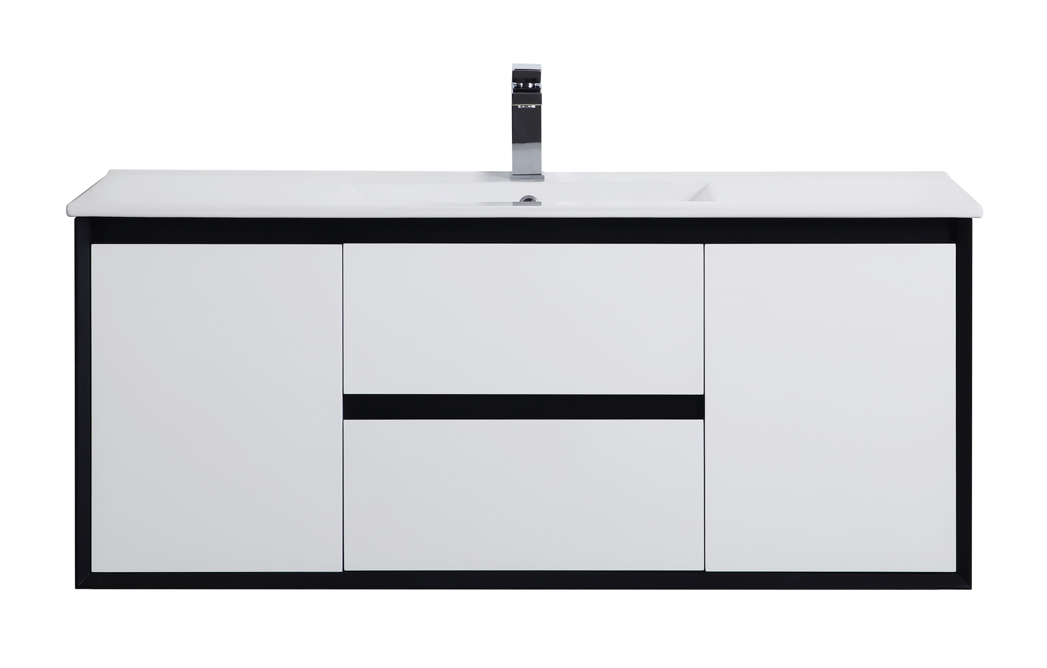 PETRA 1200mm Wall-Hung Bathroom Vanity with Single/Double Bowls - Stylish and Durable!
