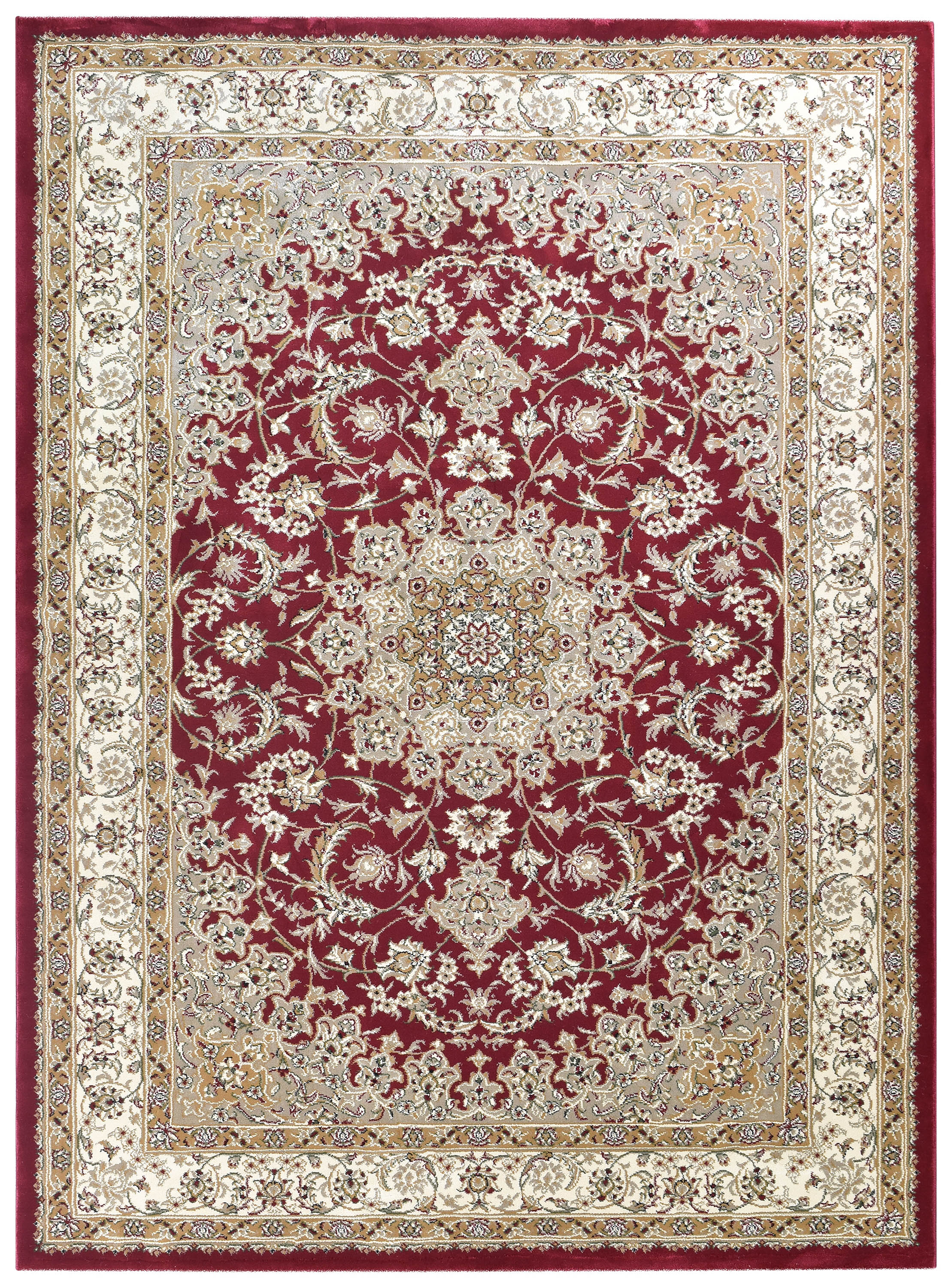 Exquisite 15-inch Red Granada Traditional Turkish Rug