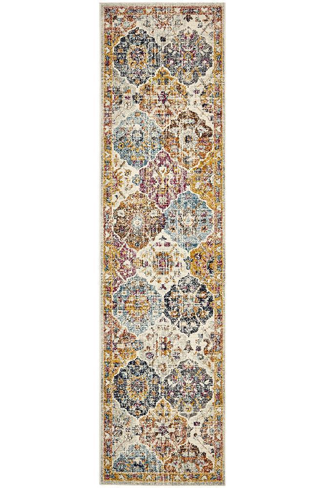Rust-Colored Museum Ainsley Power-Loomed Runner Rug