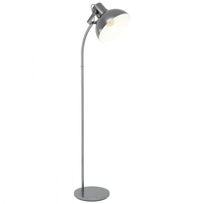 Hot Sale! Lubenham Antique Nickel Steel Floor Light