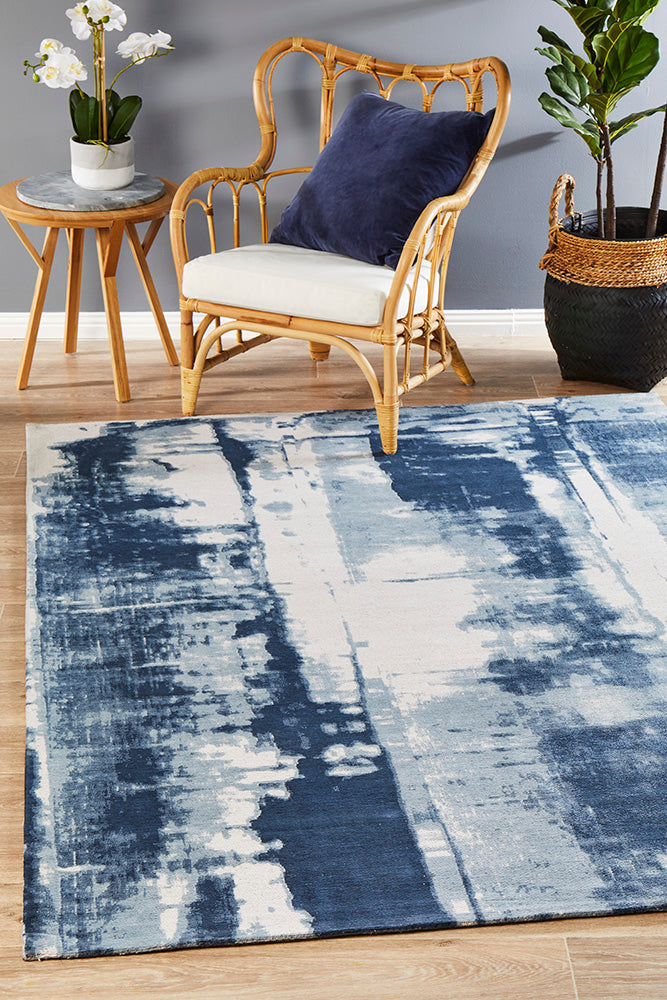 Hot Sale! Magnolia 11 Cotton Chenille Denim Rug with Rich Autumn Hues