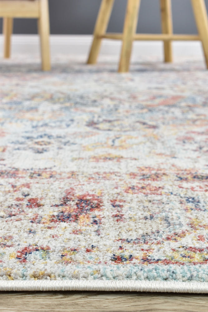 Hot! Navy Cream Morocco 0410A Rug