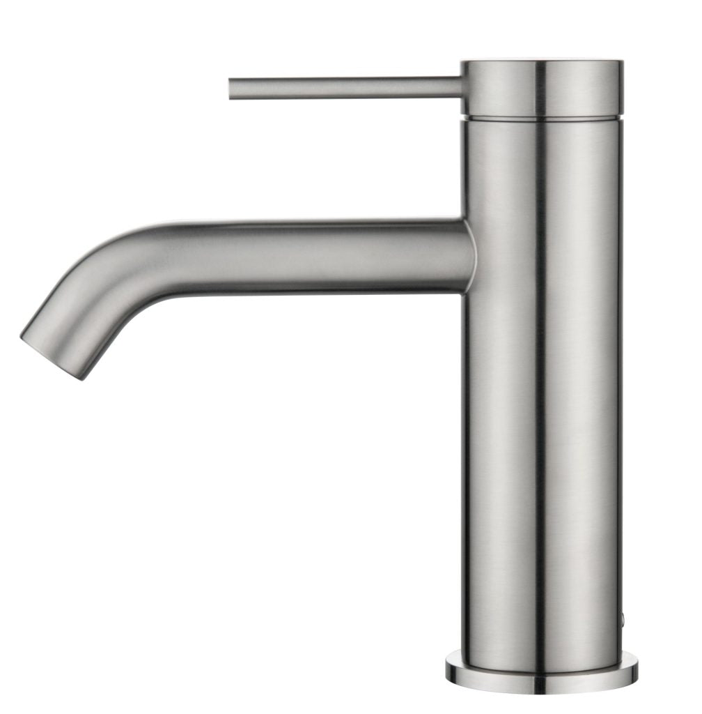 Stylish Brushed Nickel Mica Basin Mixer for Modern Bathrooms