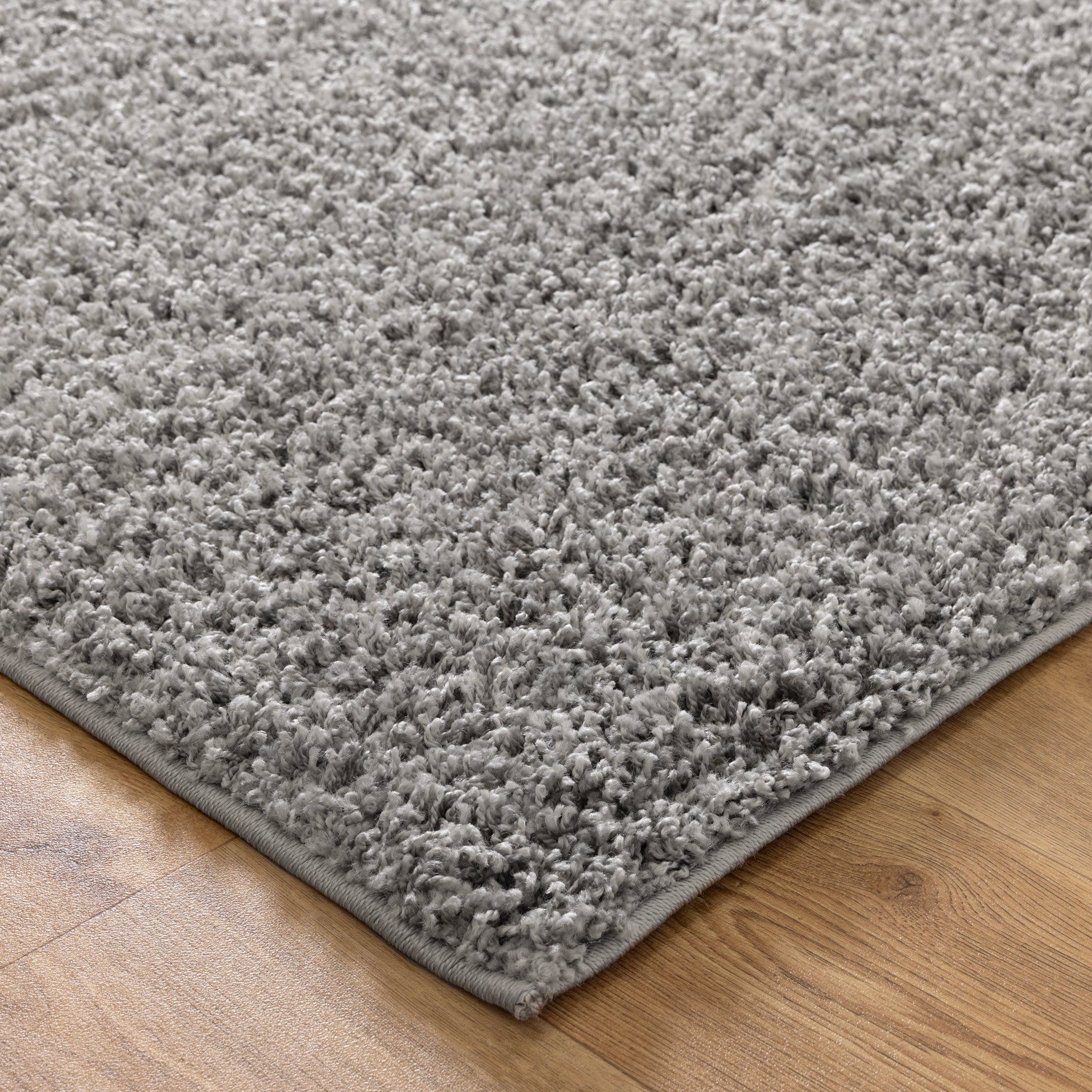 Exclusive Offer! Florence Machine-Made Shaggy Rug in Light Grey for Your Home