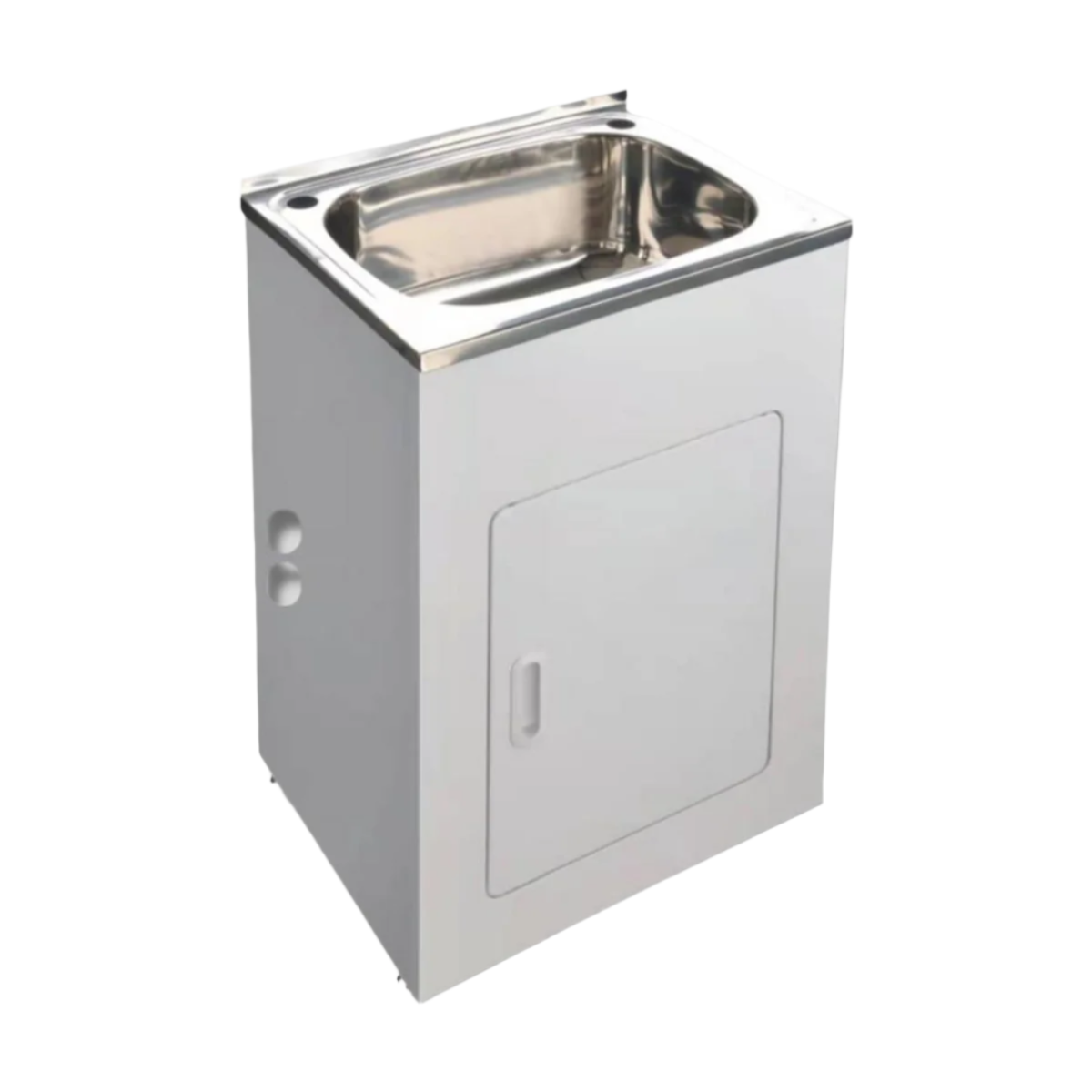 Get This 35L Stainless Steel Laundry Tub with Cabinet (455x555x870) Today!