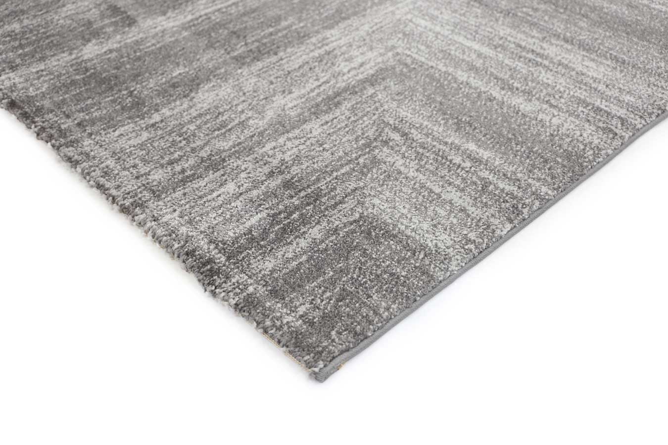 Moreau Sainte Contemporary Rug in Charcoal - Durable and Stylish
