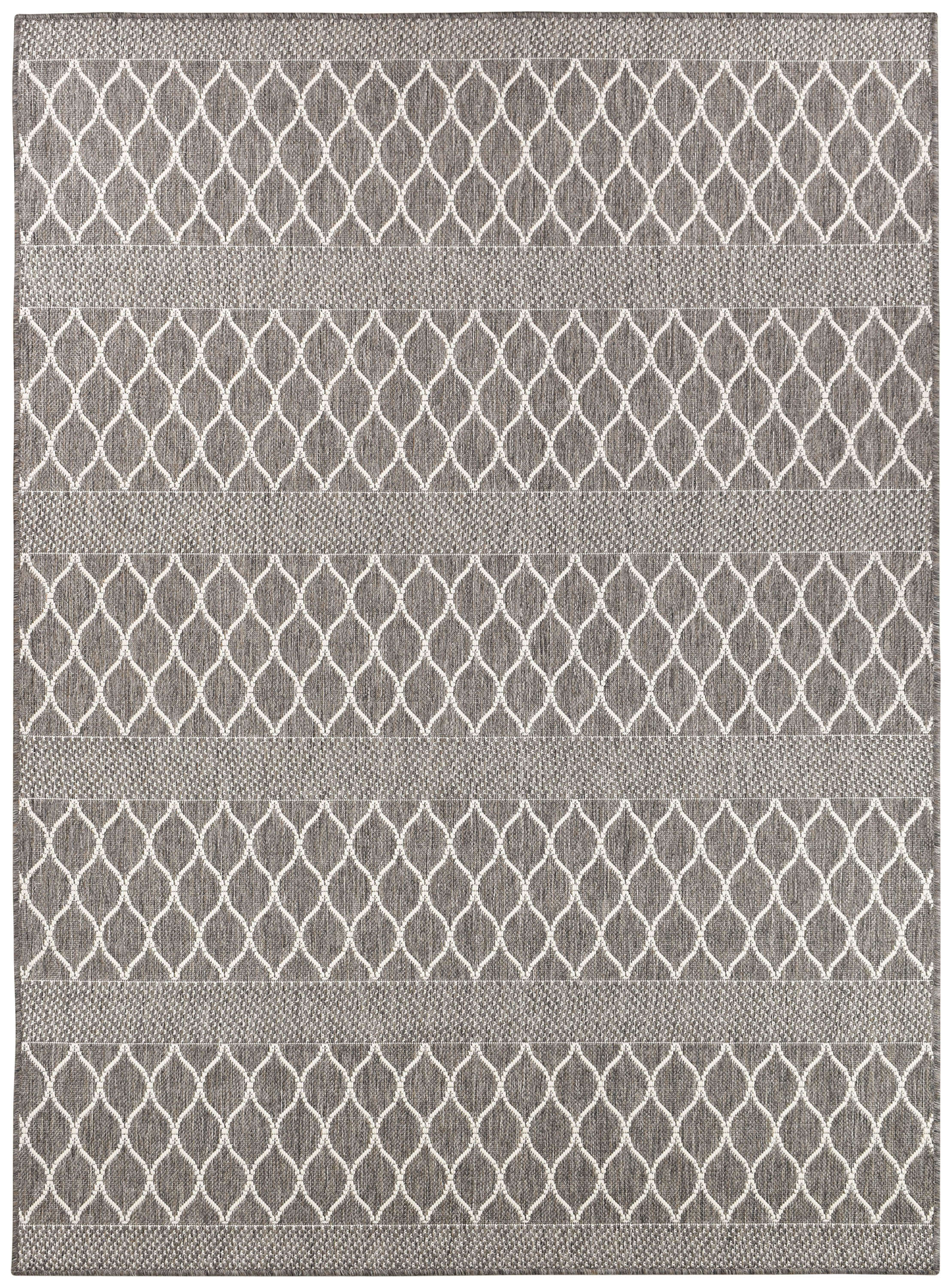 Durable Washable Alaska Grey Rug in Various Sizes - 6826-W71E