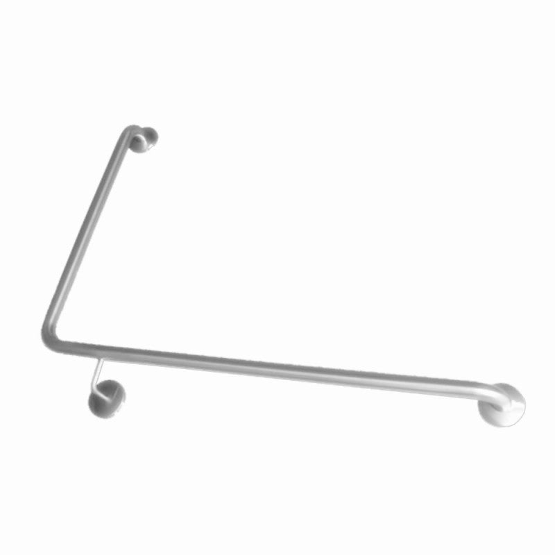Discount! 32mm 90-Degree Right-Hand 950x600mm Stainless Steel Grab Rail