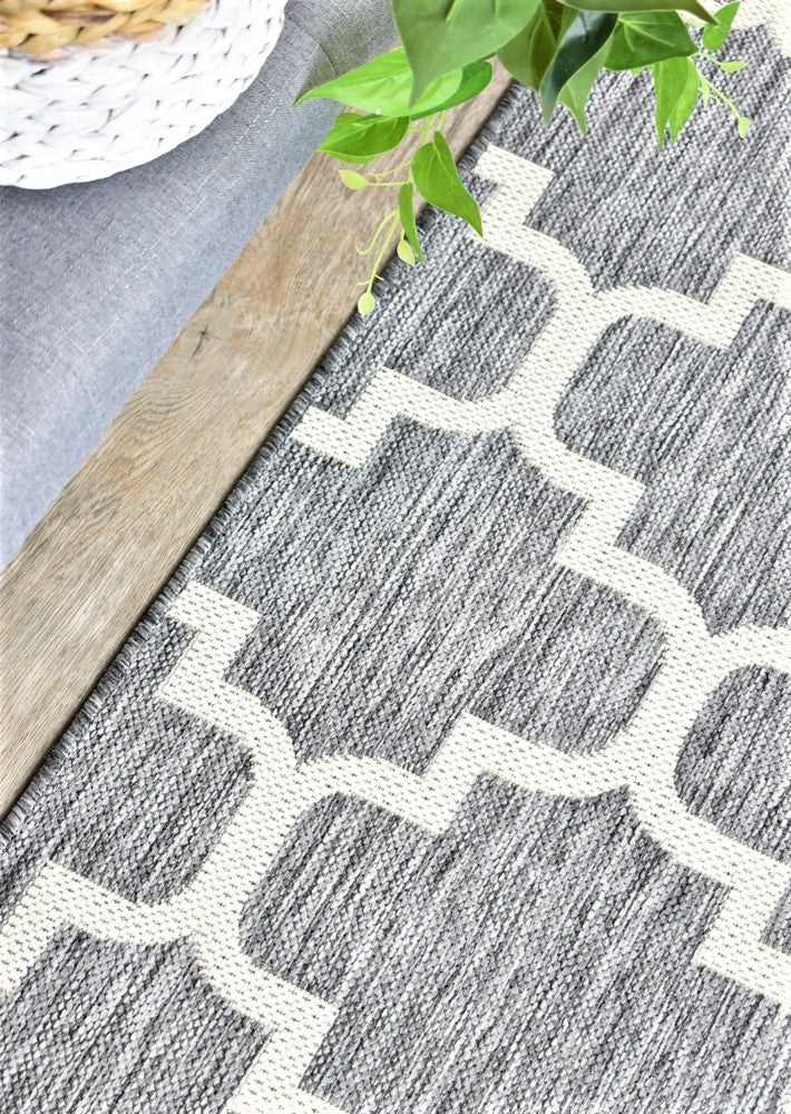 Light Grey Alaska Rug 968 - GU6E: Durable and Washable
