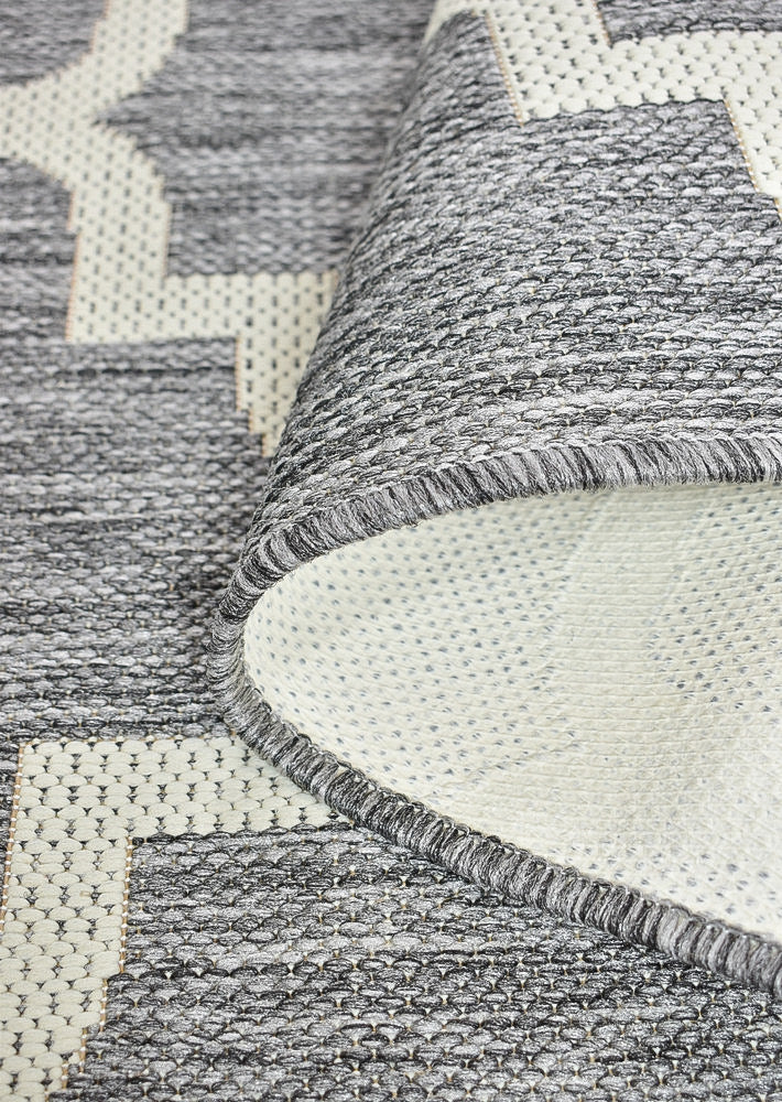 Light Grey Alaska Rug 968 - GU6E: Durable and Washable