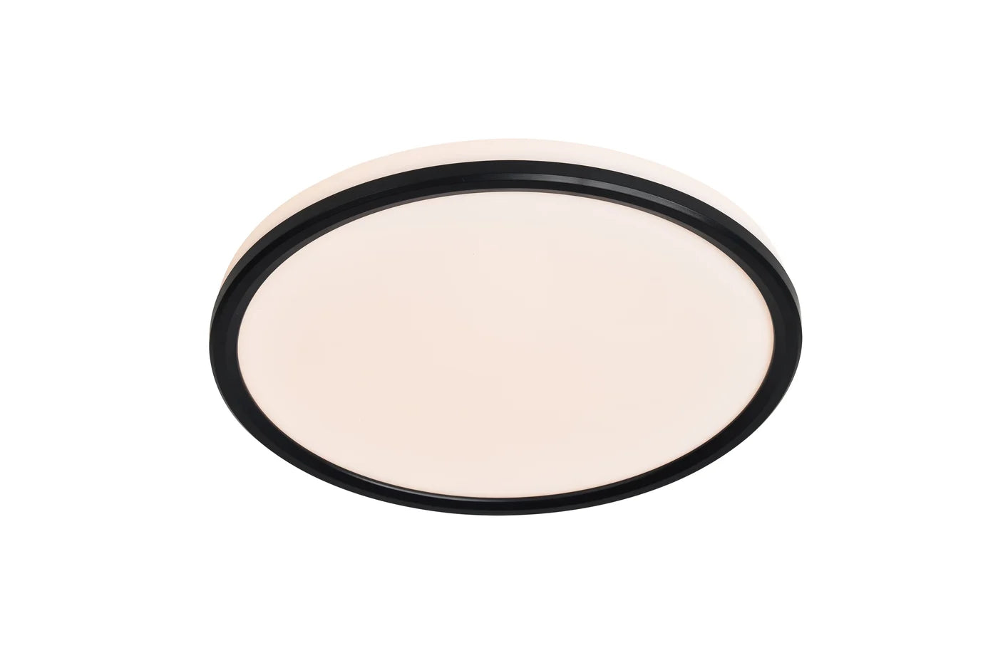 Nordlux Liva Smart Round Ceiling Light in Elegant Black