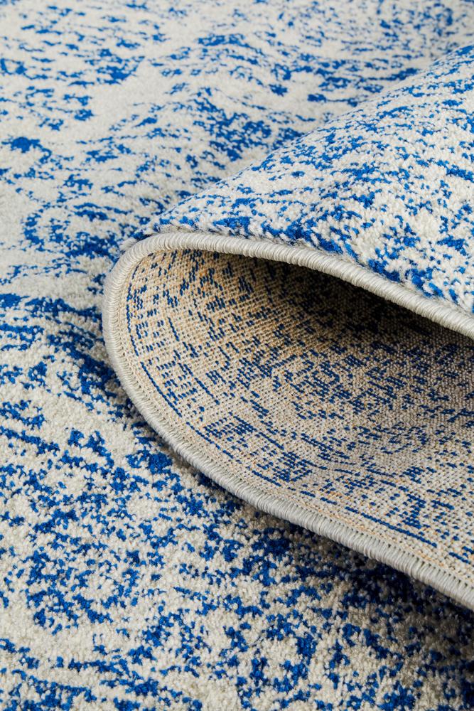Hot! Evoke Frost Blue Transitional Area Rug