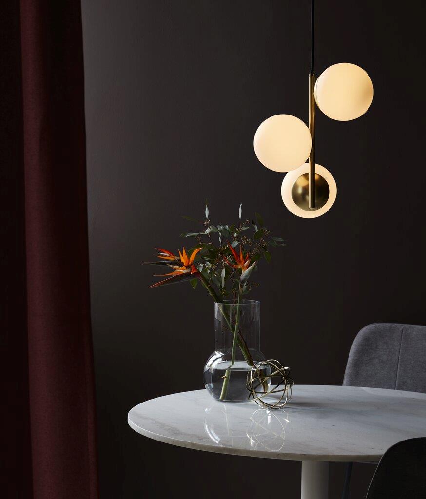 Hot Sale! Black and Brass Lilly Pendant Light for Elegant Decor