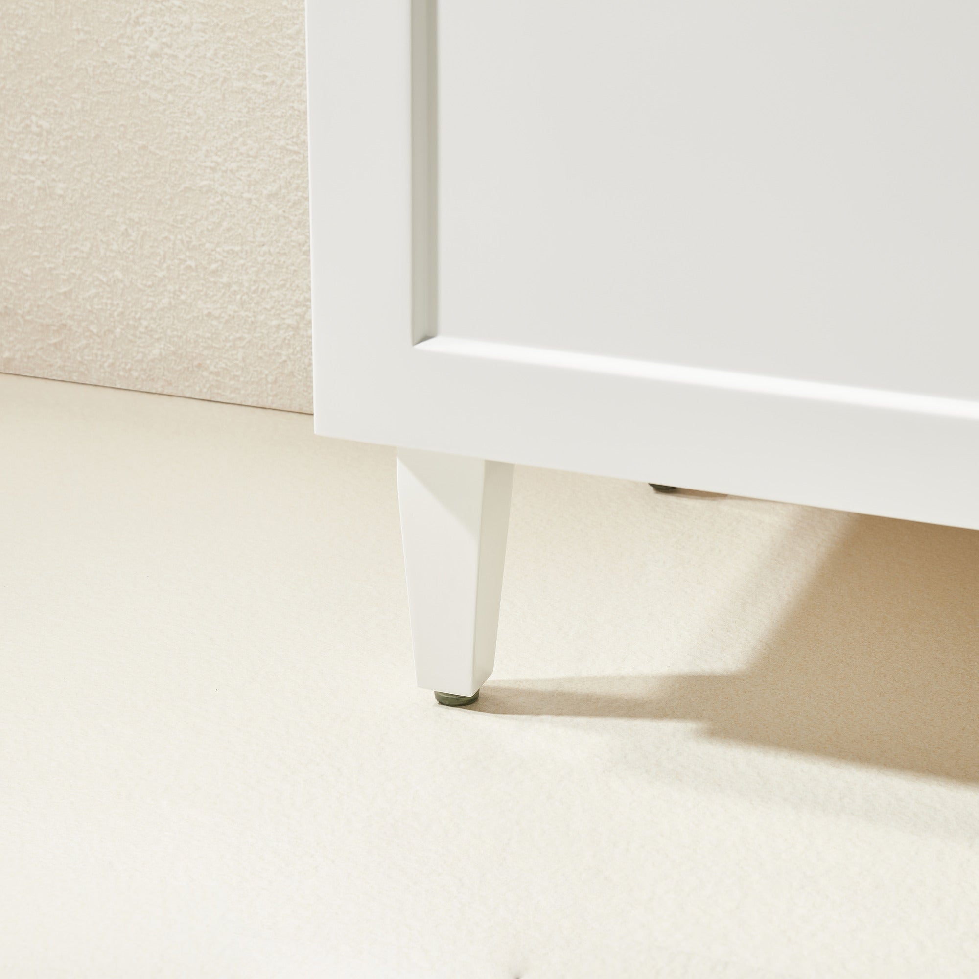 750mm Matte White Harrington PVC Freestanding Floor Cabinet Vanity