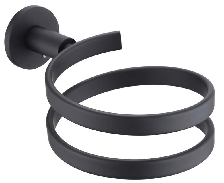 Hot Deal! Black Mica Hair Dryer Holder