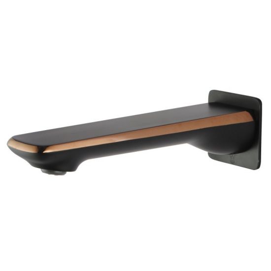 Hot Deal! Esperia Wall Spout in Matte Black & Rose Gold
