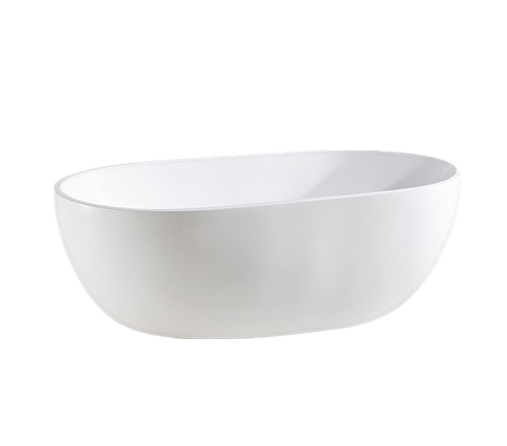 Olivia Freestanding Bathtub (1000mm) - Premium Sanitary Grade Acrylic for Long - lasting Use