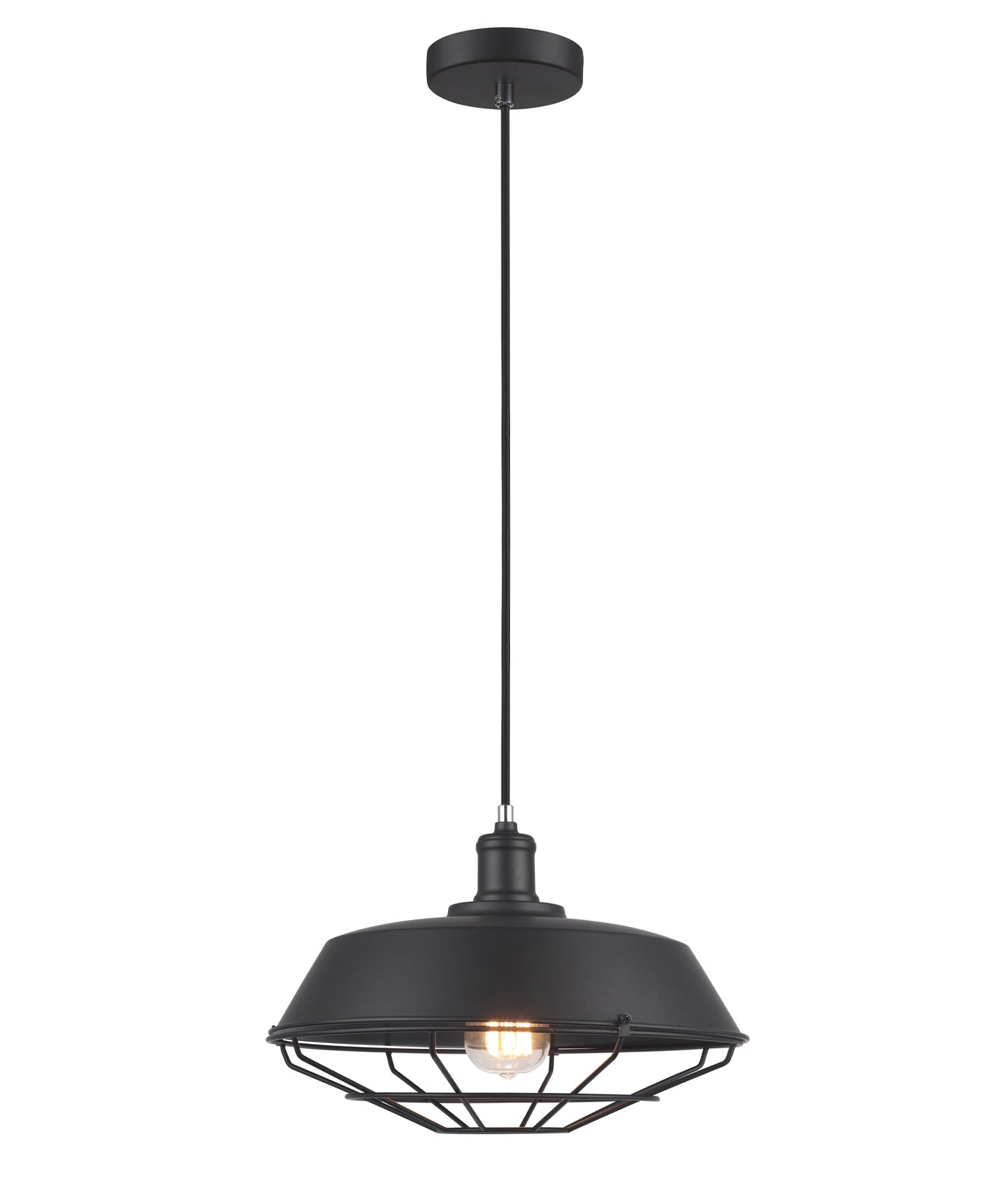 MATRIX: Exclusive Industrial Dome & Cage Single Pendant Lights
